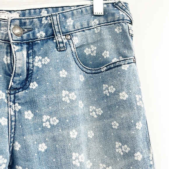 Free People Low Rise Ditzy Floral Print Skinny Leg Jeans size 29 - Picture 7 of 14